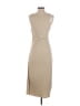 J.Crew Solid Tan Casual Dress Size S - photo 2