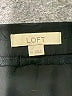 Ann Taylor LOFT 100% Polyester Solid Black Casual Skirt Size M - photo 4