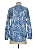 J.Crew Paisley Blue Long Sleeve Blouse Size 4 - photo 2