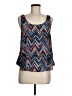 Living Doll Blue Sleeveless Blouse Size M - photo 1
