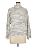 Em & Elle Metallic Silver Turtleneck Sweater Size L - photo 1