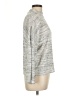Em & Elle Metallic Silver Turtleneck Sweater Size L - photo 4