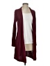 J. Roberts Burgundy Cardigan Size S - photo 1