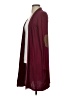 J. Roberts Burgundy Cardigan Size S - photo 5