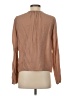 Self Contrast Tan Long Sleeve Blouse Size XS - photo 2