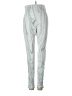 Assorted Brands Metallic Silver White Casual Pants Size XS (estimated) - photo 1