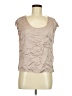 Isabel 100% Silk Tan Sleeveless Silk Top Size M - photo 1