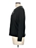 Pappagallo Black Long Sleeve Top Size L - photo 5