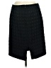 Jaclyn Smith Houndstooth Black Formal Skirt Size 8 - photo 2