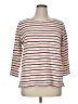 Old Navy Stripes Red 3/4 Sleeve T-Shirt Size XL - photo 1