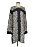 BCBGMAXAZRIA 100% Polyester Paisley Black Casual Dress Size S - photo 1