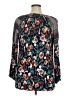 Jodifl 100% Rayon Teal Long Sleeve Blouse Size 1X - photo 2