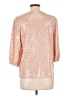 NANETTE Nanette Lepore 100% Polyester Pink 3/4 Sleeve Blouse Size L - photo 2