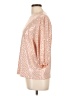 NANETTE Nanette Lepore 100% Polyester Pink 3/4 Sleeve Blouse Size L - photo 5
