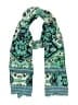 Unbranded Paisley Teal Scarf One size - photo 1