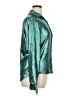 Unbranded Metallic Teal Long Sleeve Blouse Size XL - photo 4