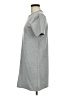 Zara Solid Gray Casual Dress Size M - photo 5