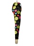 Leggings Depot 100% Polyester Graphic Black Leggings Size Sm - Med - photo 4