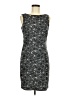 AB Studio Graphic Black Cocktail Dress Size 6 - photo 1