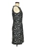 AB Studio Graphic Black Cocktail Dress Size 6 - photo 4