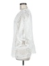 Kindred 100% Polyester White 3/4 Sleeve Blouse Size M - photo 5