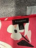 Talbots 100% Polyester Red 3/4 Sleeve Blouse Size XS - photo 7