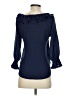 E&M Collection Blue 3/4 Sleeve Blouse Size S - photo 2