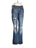 Levi's Hearts Blue Jeans Size 10 - photo 1