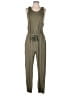 Universal Thread 100% Cotton Solid Green Jumpsuit Size M - photo 1
