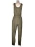 Universal Thread 100% Cotton Solid Green Jumpsuit Size M - photo 2