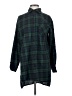 Romacci 100% Cotton Plaid Green 3/4 Sleeve Blouse Size S - photo 1