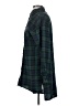 Romacci 100% Cotton Plaid Green 3/4 Sleeve Blouse Size S - photo 5