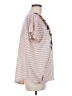 Easel Pink Short Sleeve Blouse Size M - photo 4