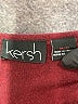 Kersh Color Block Burgundy Pullover Sweater Size M - photo 7