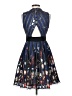 Foxiedox Blue Cocktail Dress Size XS - photo 2