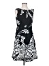 Spense Graphic Black Cocktail Dress Size 4 - photo 1