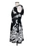 Spense Graphic Black Cocktail Dress Size 4 - photo 5
