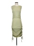 Shein 100% Polyester Solid Green Cocktail Dress Size S - photo 1