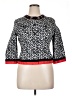 Ruby Rd. Black 3/4 Sleeve Button-Down Shirt Size 16 (petite) - photo 1