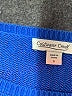 Coldwater Creek Chevron-herringbone Blue Pullover Sweater Size S - photo 7