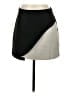 BCBGMAXAZRIA Color Block Black Casual Skirt Size S - photo 1