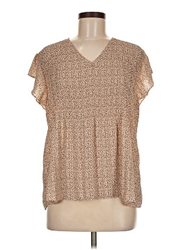 Adrianna Papell Short Sleeve Blouse