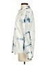 Banana Republic 100% Cotton Tie-dye Blue Long Sleeve Button-Down Shirt Size S - photo 5
