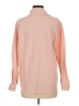 HOTOUCH Color Block Pink Long Sleeve Blouse Size M - photo 2