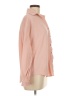 HOTOUCH Color Block Pink Long Sleeve Blouse Size M - photo 4