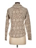 Final Touch Tweed Brown Turtleneck Sweater Size M - photo 2