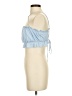 iris Blue Sleeveless Blouse Size S - photo 5