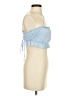 iris Blue Sleeveless Blouse Size S - photo 4