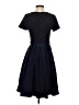 Assorted Brands Solid Blue Casual Dress Size S - photo 2