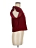 Zara Basic Burgundy Short Sleeve Top Size M - photo 4